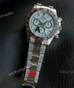 VS Rolex Daytona Ice-blue Face 40mm Cal.4131 Movement Brown Ceramic Bezel Watch